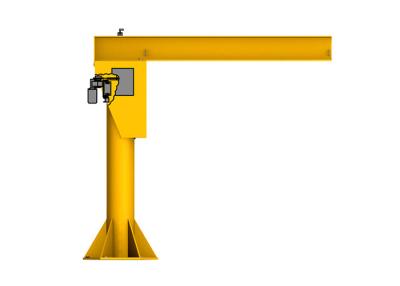 China Column Mounted Industrial Lifting Equipment Floor Fixed Slewing 3 Ton For Workshop for sale