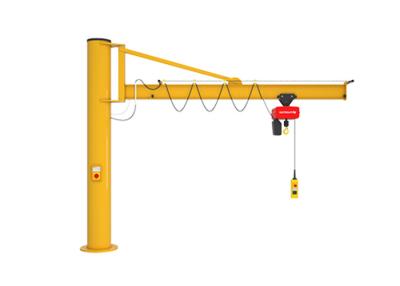 China Modelo industrial Free Standing Jib Crane Lifting Equipment do BZ à venda