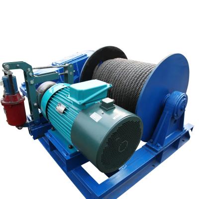 China Steel Workshop 1000m Rope Crane Trailer Electric Winch for sale