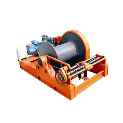 China 15M/Min Wire Rope Construction Electric Capstan Winch for sale