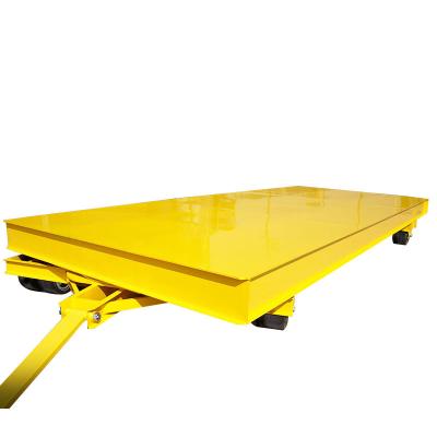 China 30m/Min Electric Transfer Cart 200t Payload Motorized Rail Cart for sale