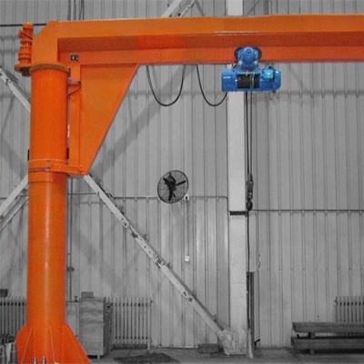 China Floor Mounted Electric 2 Ton Jib Arm Crane With Emergency Stop System for sale