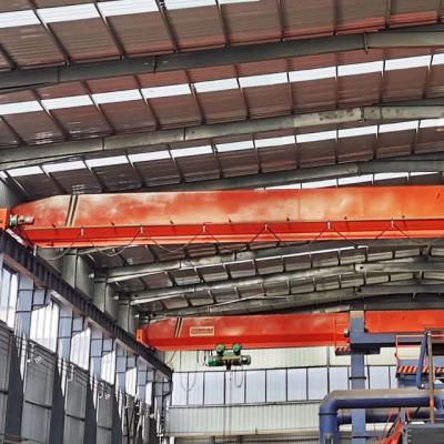 China 5 Ton Industrial Workstation Overhead Bridge Crane 30m Lifting for sale