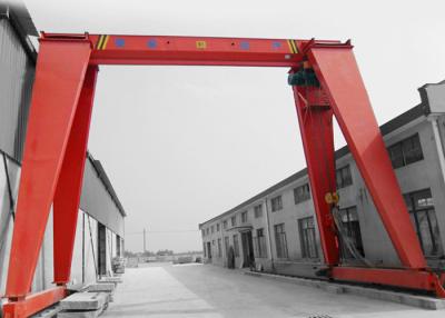 China Industrial Workshop Motorized Gantry Crane With Electric Hoist for sale