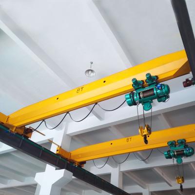 China Workstation Light Overhead Crane Equipment Electric Control 5 Ton 10.5m for sale