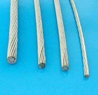 China Galvanized Steel Wire Strand 7/2.65mm with ASTM B 498 for sale