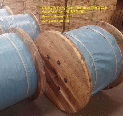 China Galvanized Cattle strand cable 5/16