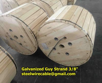 China Galvanized Steel Strand 3/8