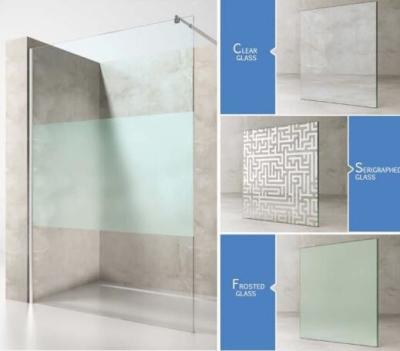 China Luxury 12mm Tempered Glass Shower Room Shower Enclosure for Hotel Use for sale