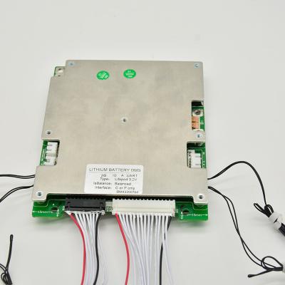 China UART 48V BMS for lifepo4 , RS485 BMS 16S 100A For Lithium Battery Pack for sale