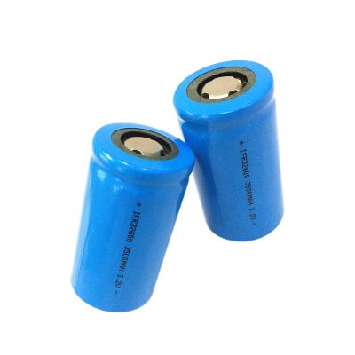 China 3500mah LiFePO4 Battery Cell IFR 32600 3.2V Deep Cycle Rechargeable for sale