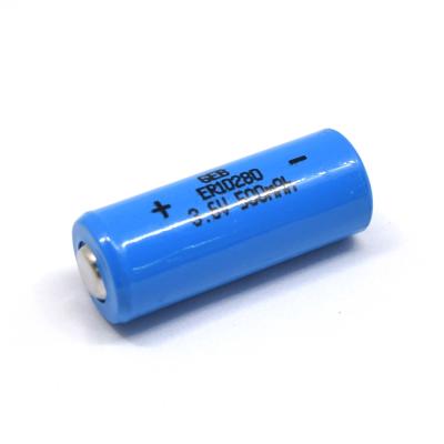 China LiSOCL2 Lithium Ion Battery Cell non rechargeable 3.6V 500mAh ER10280 for sale