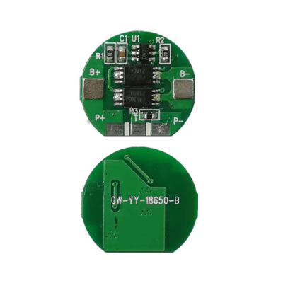 China 3.7V BMS For 18650 Battery , 1S 5A Lithium Battery Protection Board for sale