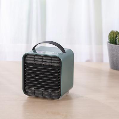 China 150ml Mist Air Cooler Fan Mini Evaporative Rechargeable Portable Cooling Fan for sale