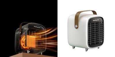 China Calentador de espacio de cerámica eléctrico del PTC de la oficina 600W Mini Small Room Heater en venta
