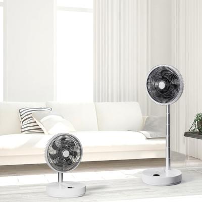 China Battery 10000mAh Floor Standing Fans Portable 4 Speed Height Adjustable Table Fan for sale
