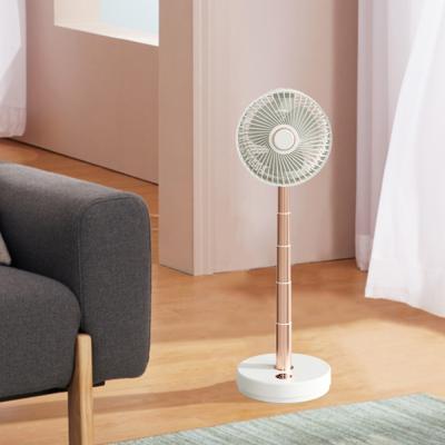 China Foldable Floor Standing Fans Air Circulation 10000mAh Battery Home Office Fan for sale