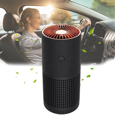 China USB Car Air Purifier AP02 Office Small H12 Portable Air Purifier Hepa Filter for sale