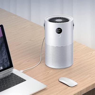 China H13 HEPA Filter Portable Smart Home Air Purifier 10000mAH Ap01 Home Desk for sale