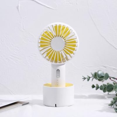 China Wireless Pocket Portable USB Fan 2000mAh 3 Speeds Personal Neck Air Conditioner for sale