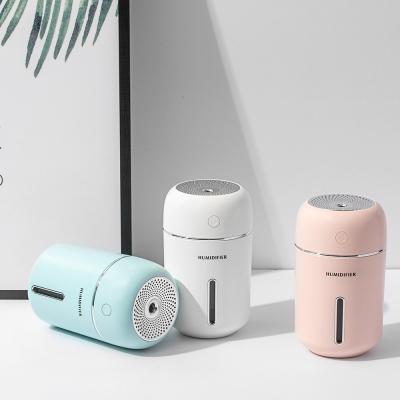 China USB Home Ultrasonic Aroma Diffuser Led Light Portable White Air Humidifier for sale