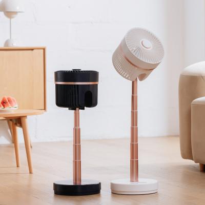 China Rechargeable Standing Oscillating Tower Fan for sale