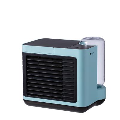 China Bedroom Anion Mini Air Cooler Humidifier 2000mAh Desktop Evaporative Air Cooler for sale