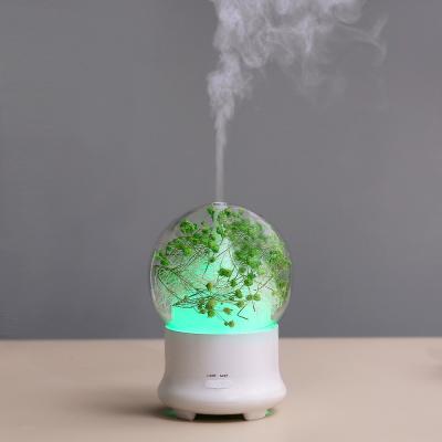 China LED Light Large Essential Oil Diffuser 100ml 30mL/H Aroma Diffuser With Remote for sale