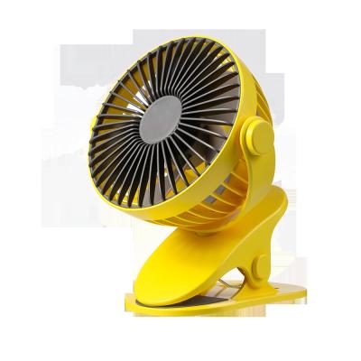 China Small 1200mAh Portable USB Fan 5V DC ABS 8 Inch Table Fan Cooling for sale