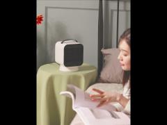 Portable PTC Heater Fan Fireproof ABS Desktop For Home