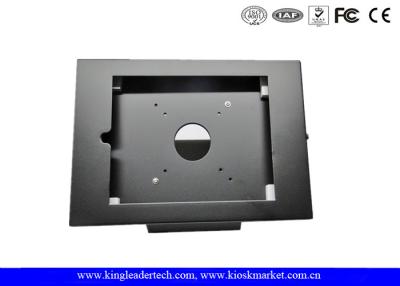 China 9.7 Inches iPad Kiosk Enclosure Stand With Camera Hole Exposed for sale