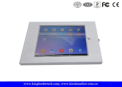 China Full Metal Jacket Ipad Kiosk Stand 9.7 Inch Tablets With Key Locking Accessories for sale