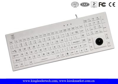China Waterproof Keyboard Silicone / Industrial Computer Keyboard USB for sale