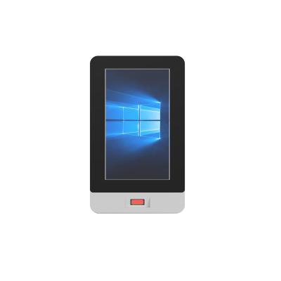 China Supermarket Wall Mount Touch Screen Kiosk With Barcode Reader for sale