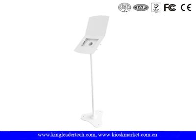 China VESA Advertising IPad Kiosk Stand Sweepstakes With Large Blank Area for sale