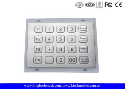 China USB keyboard numeric keypad 5x4 Matrix , IP65 outdoor keypad WaterProof for sale