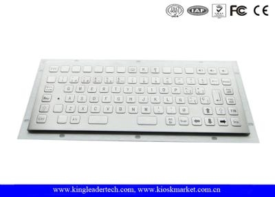 China 86 Flush Keys compact metal computer keyboard 12 Function Keys for sale