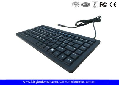 China Super Slim Industrial IP68 Silicone Waterproof Keyboard For Hospital Use ,  87 Keys for sale