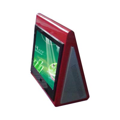 China Rugged Small Foot-print Desktop Kiosk Made of Cold-rolled Steel and with Vandal Proof IR Touchscreen for sale