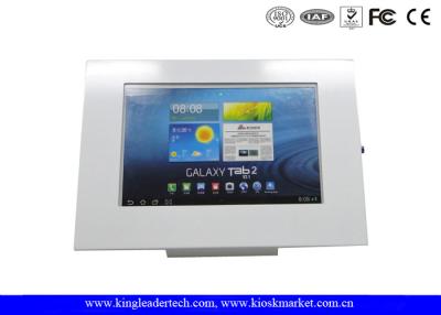 China Rugged Customized Metal Tablet Display Stand For Both Desktop Base for sale