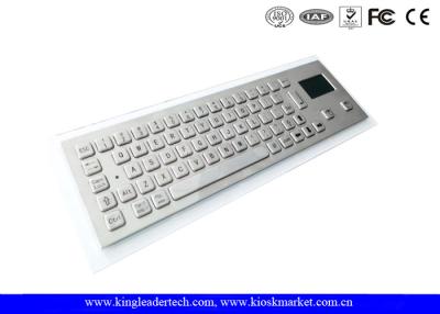 China Dust-proof And Liquid-Proof Panel Mount Industrial Kiosk Touchpad Keyboard for sale