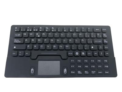 China Compact Waterproof Keyboard USB Interface With Touchpad Mouse / Spanish Layout for sale