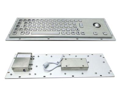 China 64 Keys Panel Mount Industrial Keyboard 20mA For Cabinet Kiosk for sale