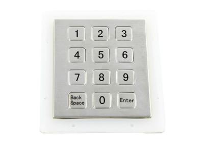 China Flache Computer-numerische Tastatur-Platte angebrachte optionale Schlüssel-Plan-Charaktere der Schlüssel-3*4 zu verkaufen