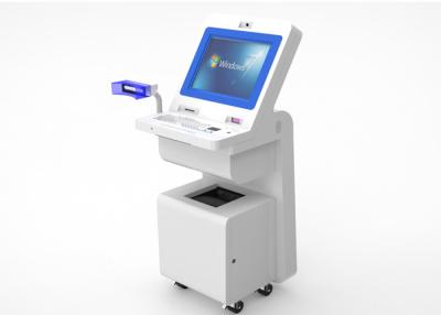 China OEM Hospital Touch Screen Information Kiosk TFT LED Display With Wheels for sale