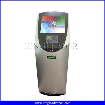 China Payment kiosk pc with paystation,barcode scanner and 80mm thermal printer Custom Design for sale