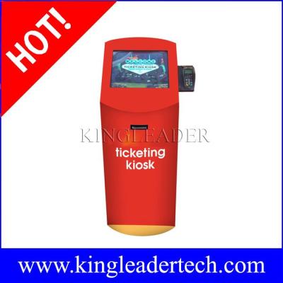 China Aangepaste ontwerp selfservice ticket kiosk met 80 mm thermische printer TSK8006 Te koop