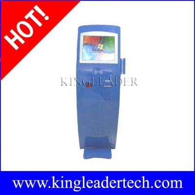 Chine Le paiement de libre service étiquetant le kiosque avec A VU le kiosque fait sur commande d'écran tactile concevoir TSK8016 à vendre