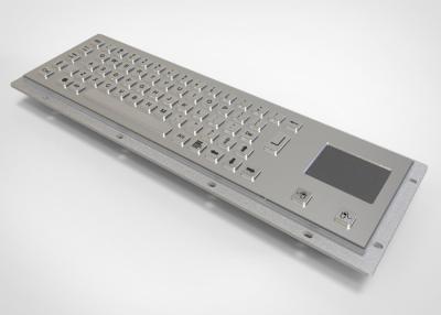 China 20mA IP65 Stainless Steel Industrial Keyboard 64 Keys for sale