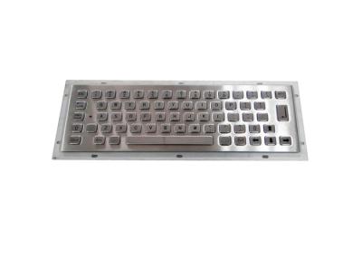 China IP65 Waterproof Industrial Mini Keyboard USB SUS304 20mA For Kiosk for sale